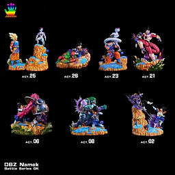 JacksDo - Frieza vs Gohan StatueCorp