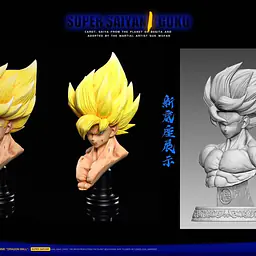 DU - SSJ Goku StatueCorp