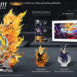 Chikara - Naruto vs Obito StatueCorp