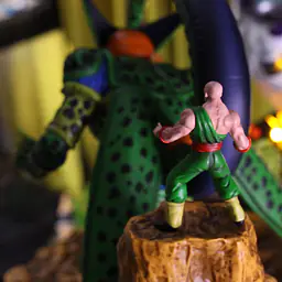 PBR - Cell First Form vs Android 17 StatueCorp