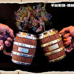 PSD - Barrel Mug StatueCorp