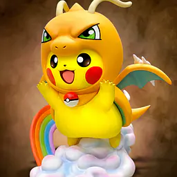 EGG - Pikachu Dragonite 2