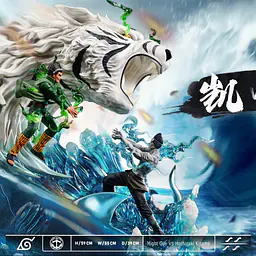Surge - Kisame vs Might Guy 3