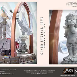Ace x T-Rex - Wedding Series 02 Vegeta and Bulma StatueCorp