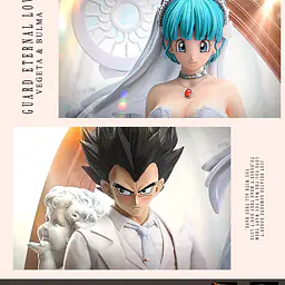 Ace x T-Rex - Wedding Series 02 Vegeta and Bulma StatueCorp