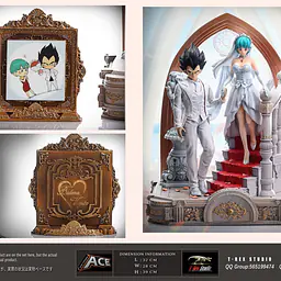 Ace x T-Rex - Wedding Series 02 Vegeta and Bulma StatueCorp