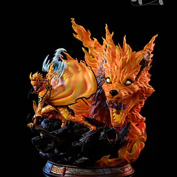MY - Kurama and Naruto StatueCorp