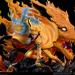 MY - Kurama and Naruto StatueCorp