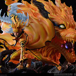 MY - Kurama and Naruto StatueCorp