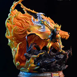 MY - Kurama and Naruto StatueCorp