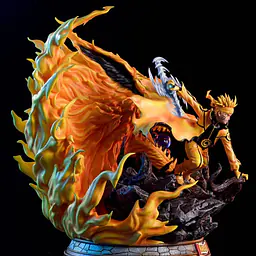 MY - Kurama and Naruto StatueCorp
