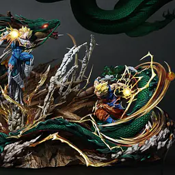 Last Sleep - SSJ Goku vs Majin Vegeta StatueCorp