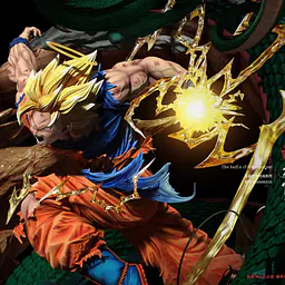 Last Sleep - SSJ Goku vs Majin Vegeta StatueCorp
