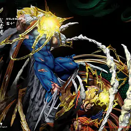Last Sleep - SSJ Goku vs Majin Vegeta StatueCorp