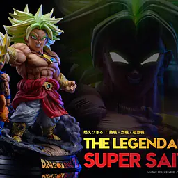 League - Broly vs Goku StatueCorp