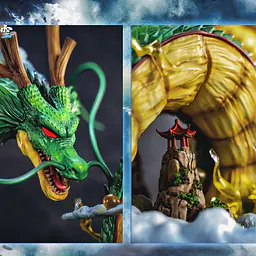 Yoyo - Shenron and Kid Goku StatueCorp