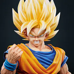 Figure Class - SSJ Goku StatueCorp