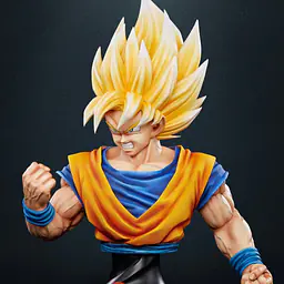 Figure Class - SSJ Goku StatueCorp
