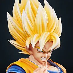 Figure Class - SSJ Goku StatueCorp