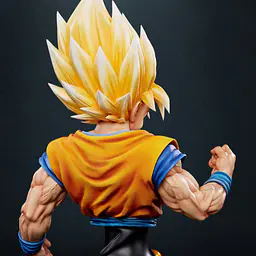Figure Class - SSJ Goku StatueCorp