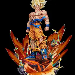 Figure Class - SSJ Goku Namek StatueCorp
