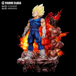 Figure Class - Majin Vegeta StatueCorp