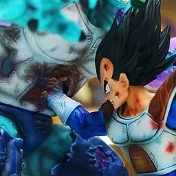 JacksDo - Vegeta vs Zarbon StatueCorp