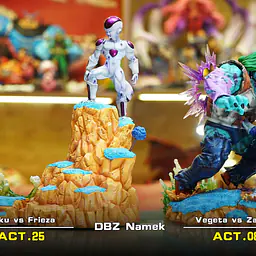 JacksDo - Vegeta vs Zarbon StatueCorp