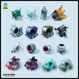 JacksDo - Bulma's car StatueCorp