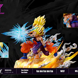 Sky Top - SSJ Goku and Gohan StatueCorp