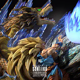 Dayu - SSJ3 Goku StatueCorp