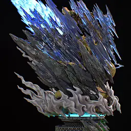 Dayu - SSJ3 Goku StatueCorp