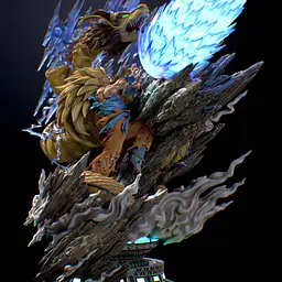 Dayu - SSJ3 Goku StatueCorp