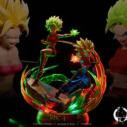 Yorozuya - Kale and Caulifla 3