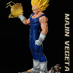 F4 - Majin Vegeta Lifesize StatueCorp