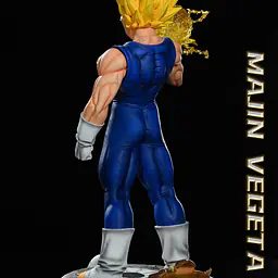 F4 - Majin Vegeta Lifesize StatueCorp