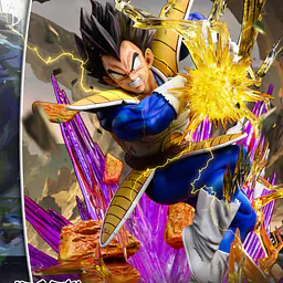 Temple - Vegeta Galick Gun StatueCorp