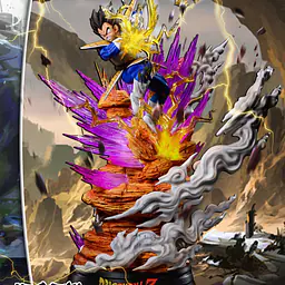 Temple - Vegeta Galick Gun StatueCorp