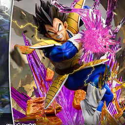 Temple - Vegeta Galick Gun StatueCorp