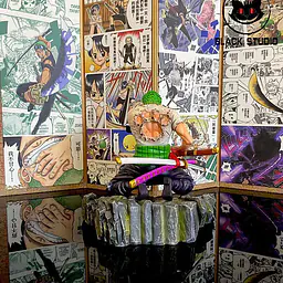 Black - Zoro StatueCorp