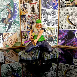 Black - Zoro StatueCorp