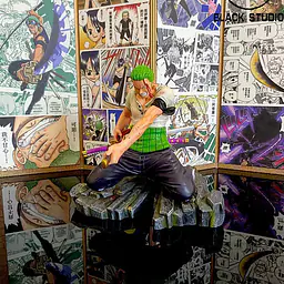 Black - Zoro StatueCorp