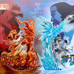 HZ - Akainu and Kuzan StatueCorp