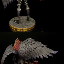 Black - King StatueCorp