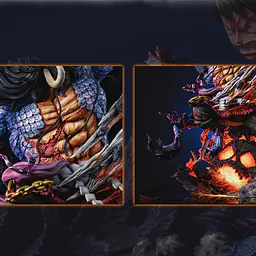Fantasy - Luffy vs Kaido StatueCorp