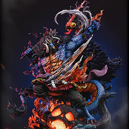 Fantasy - Luffy vs Kaido StatueCorp