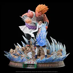 Chikara - Choji vs Jirobo StatueCorp