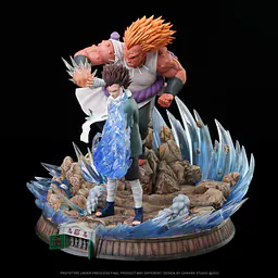 Chikara - Choji vs Jirobo StatueCorp