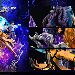 Third Eye - Naruto and Sasuke StatueCorp