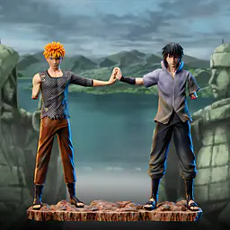 Evil - Naruto and Sasuke StatueCorp